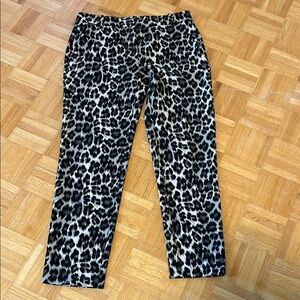 Pinko Leopard Print Women's Pants